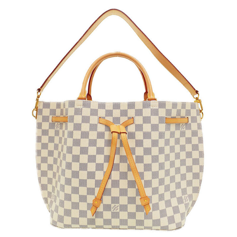 Louis Vuitton Damier Azur White Girolata Bag